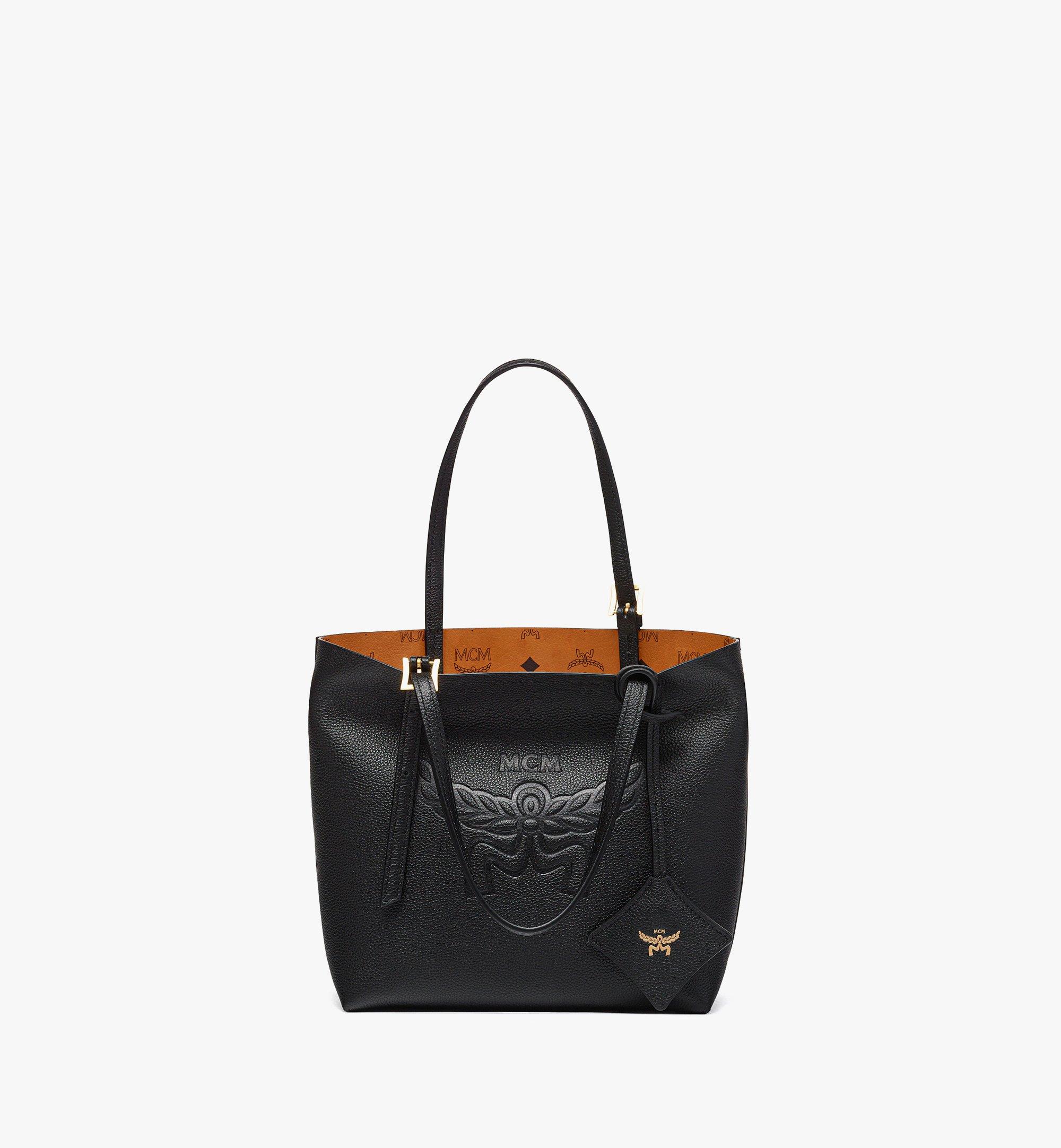 Blue mcm tote online bag